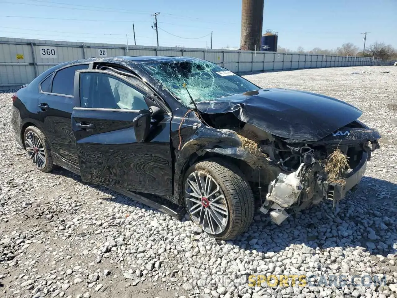 4 Фотография поврежденного автомобиля 3KPF44AC8NE434552 KIA FORTE 2022