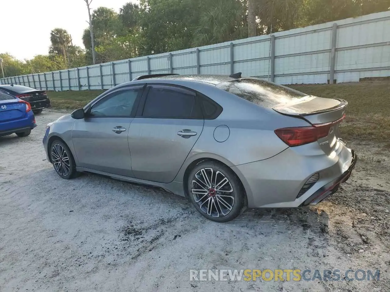 2 Photograph of a damaged car 3KPF44AC8NE445244 KIA FORTE 2022