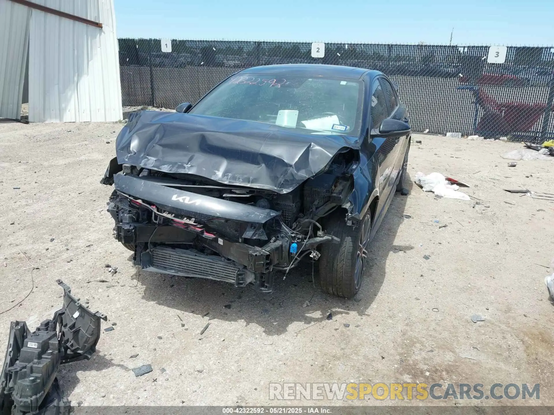 2 Фотография поврежденного автомобиля 3KPF44AC8NE447642 KIA FORTE 2022