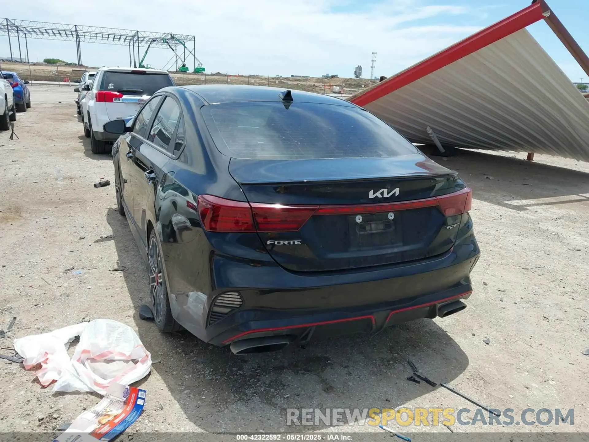3 Фотография поврежденного автомобиля 3KPF44AC8NE447642 KIA FORTE 2022