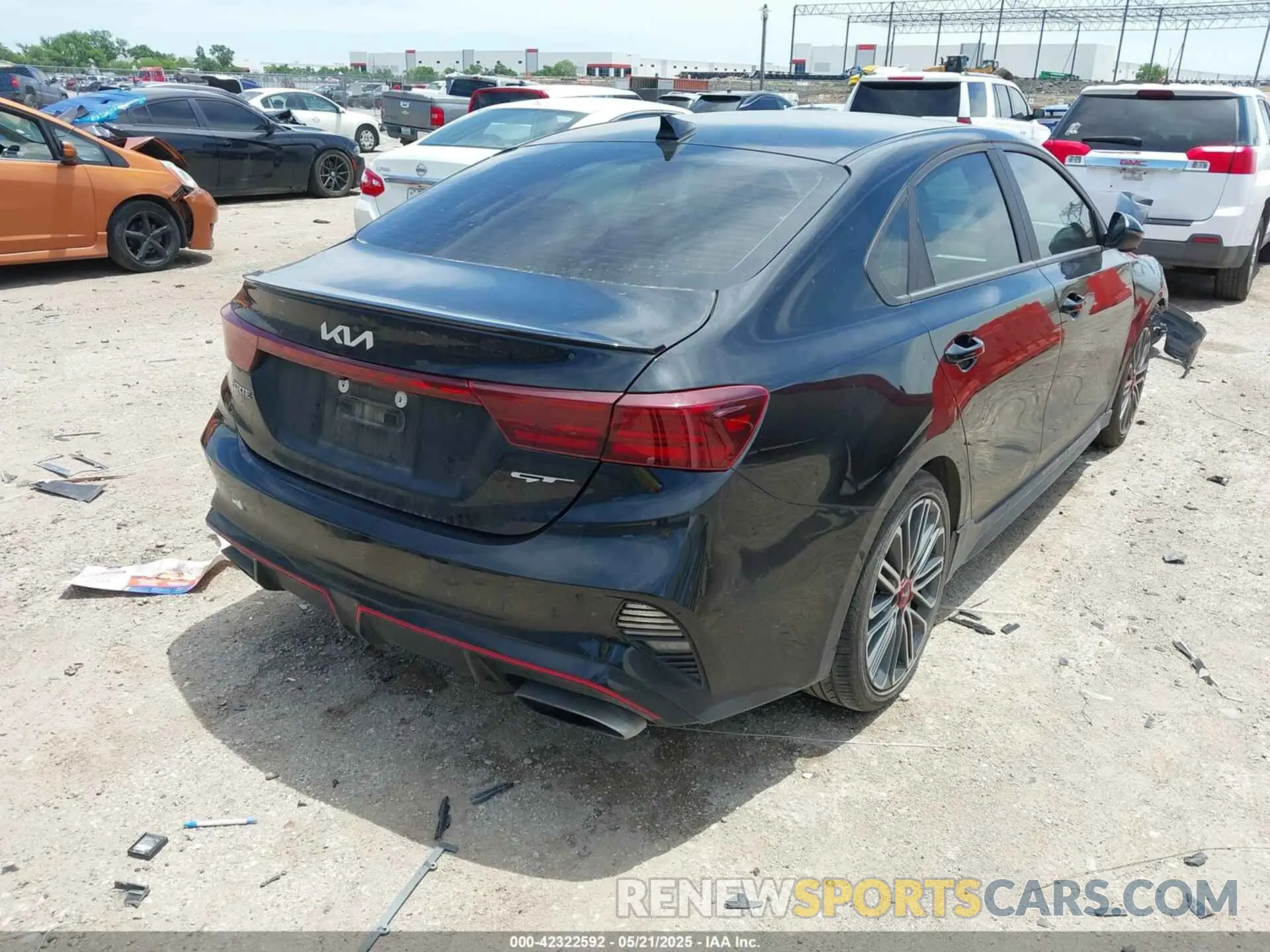 4 Фотография поврежденного автомобиля 3KPF44AC8NE447642 KIA FORTE 2022