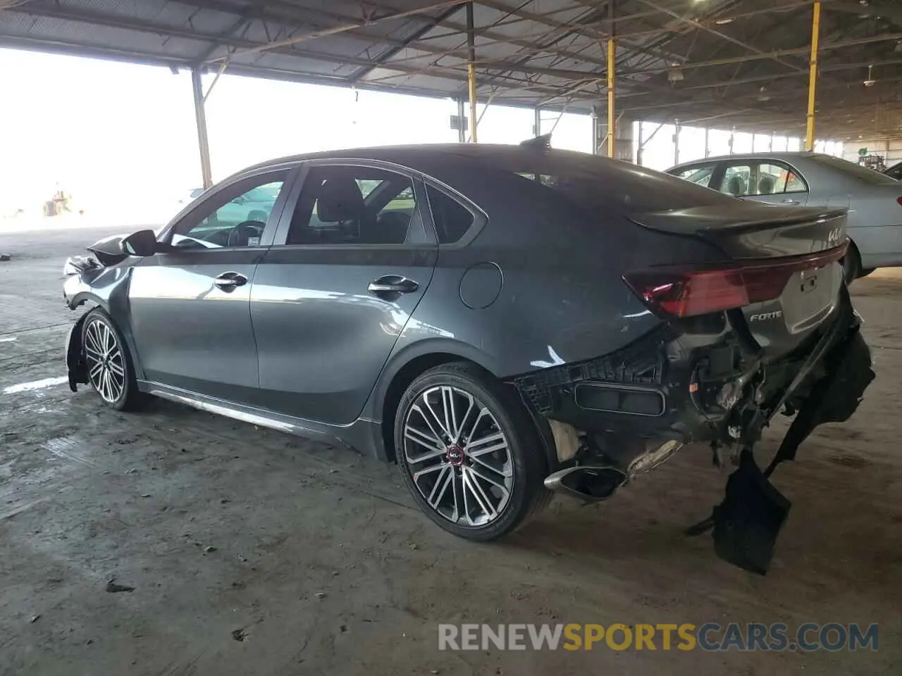 2 Photograph of a damaged car 3KPF44AC8NE465235 KIA FORTE 2022