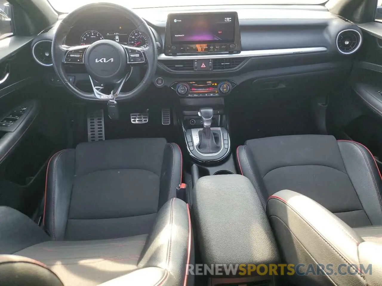 8 Фотография поврежденного автомобиля 3KPF44AC9NE477331 KIA FORTE 2022