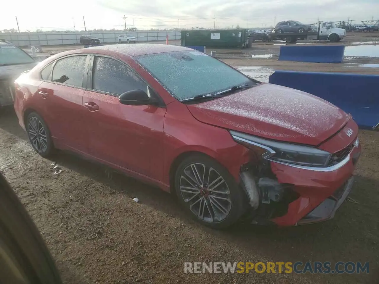 4 Фотография поврежденного автомобиля 3KPF44AC9NE485560 KIA FORTE 2022
