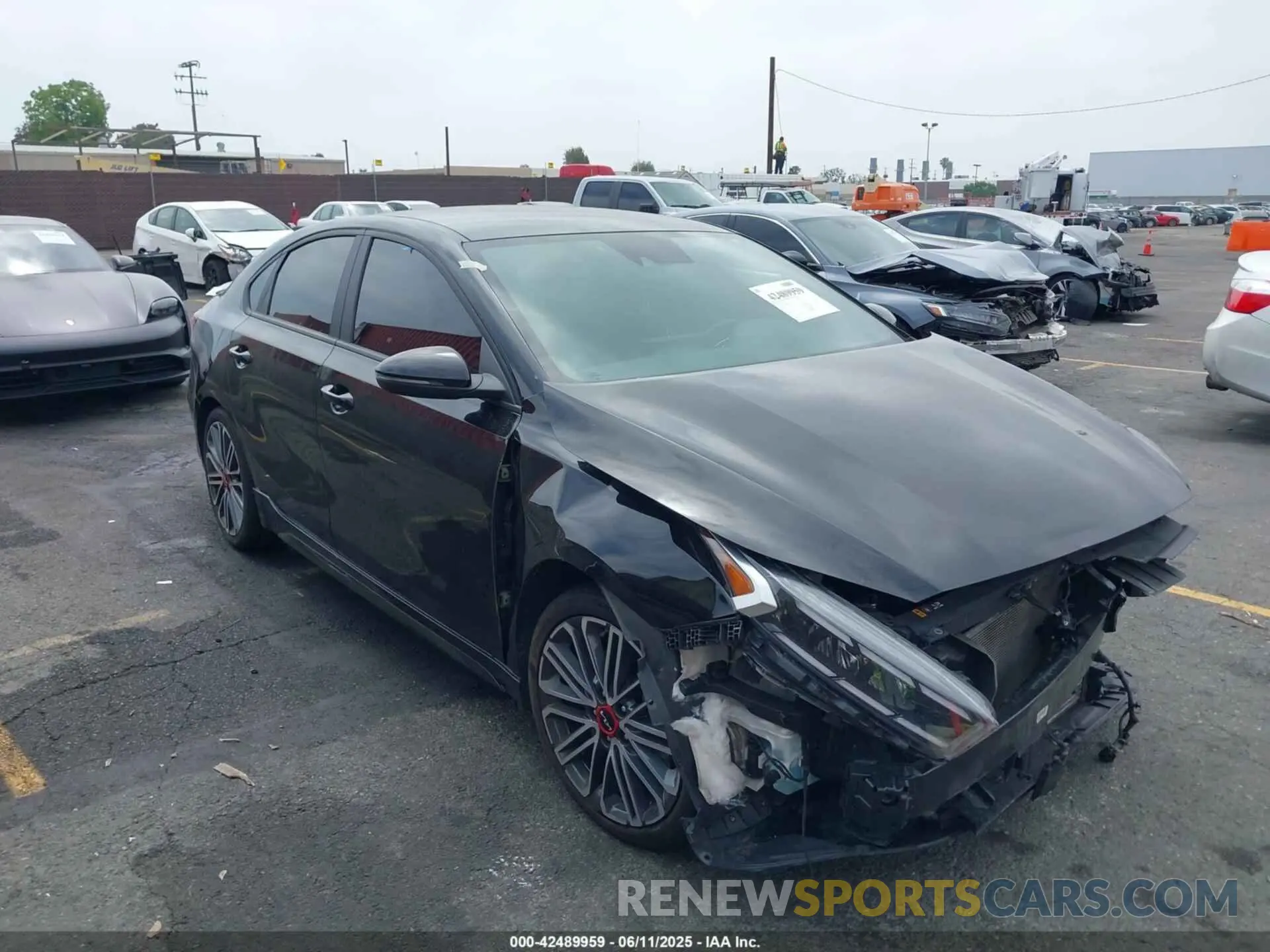 1 Фотография поврежденного автомобиля 3KPF44AC9NE492704 KIA FORTE 2022