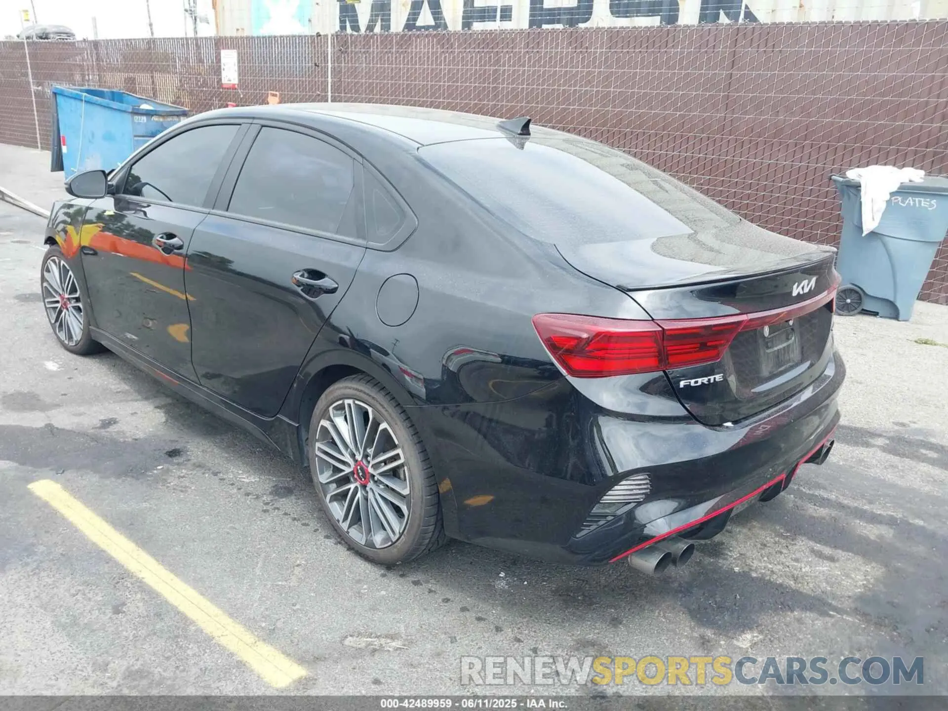 3 Фотография поврежденного автомобиля 3KPF44AC9NE492704 KIA FORTE 2022
