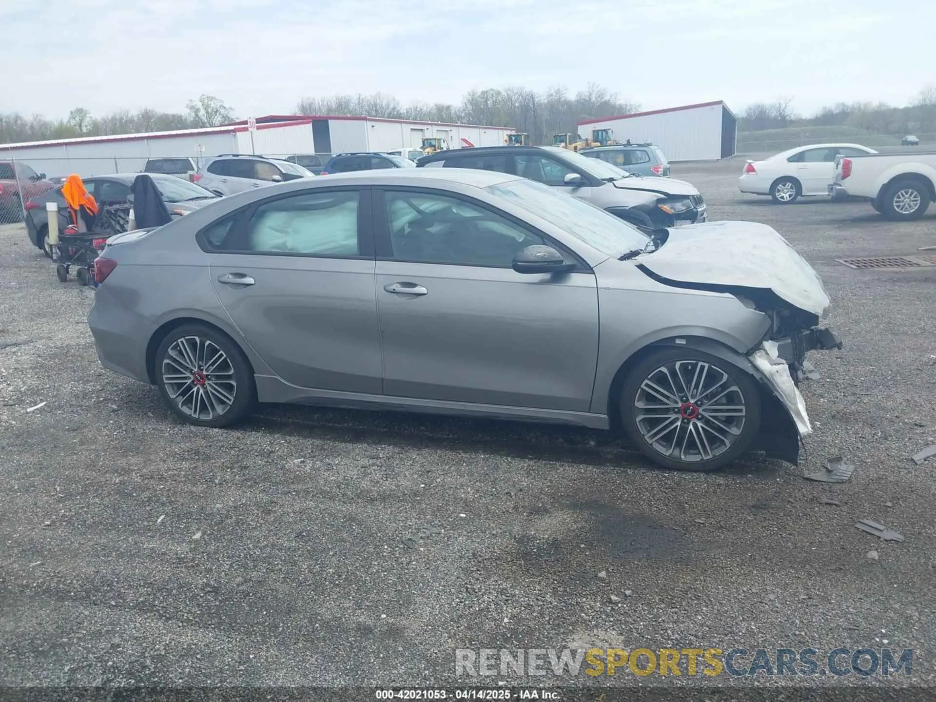13 Photograph of a damaged car 3KPF44ACXNE420099 KIA FORTE 2022
