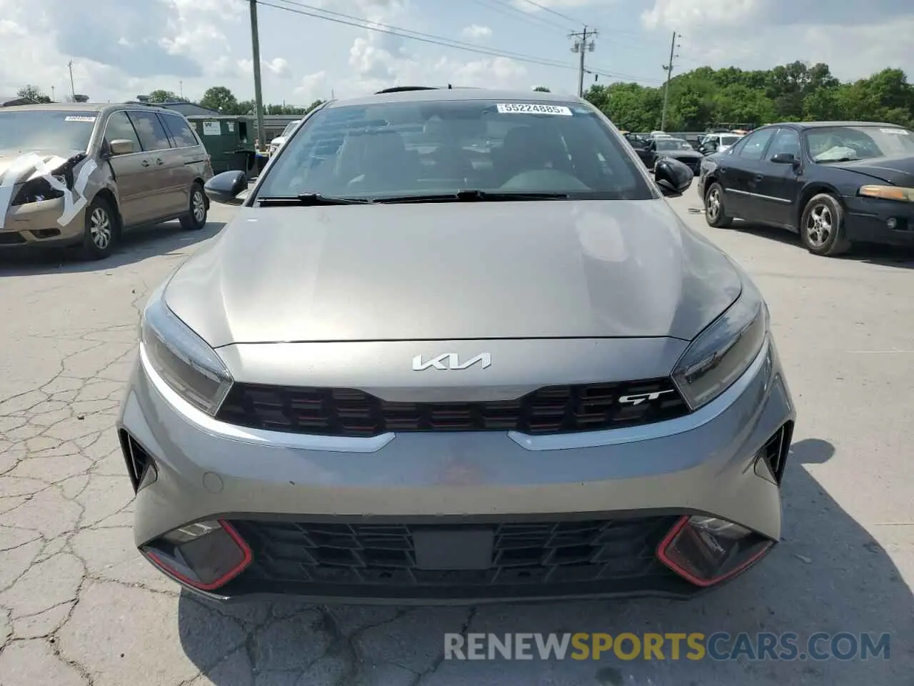 5 Photograph of a damaged car 3KPF44ACXNE487821 KIA FORTE 2022