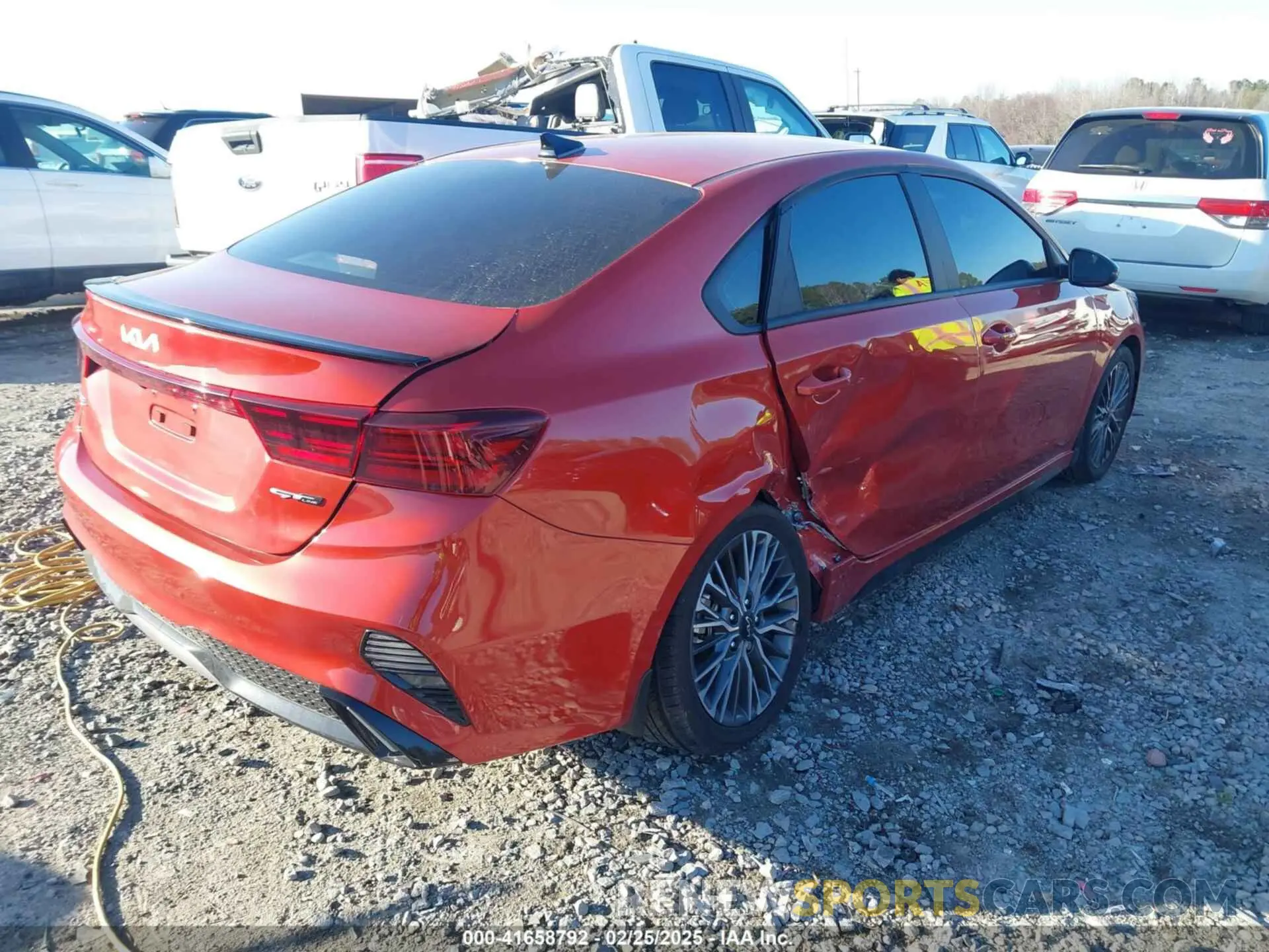 4 Photograph of a damaged car 3KPF54AD0NE500887 KIA FORTE 2022