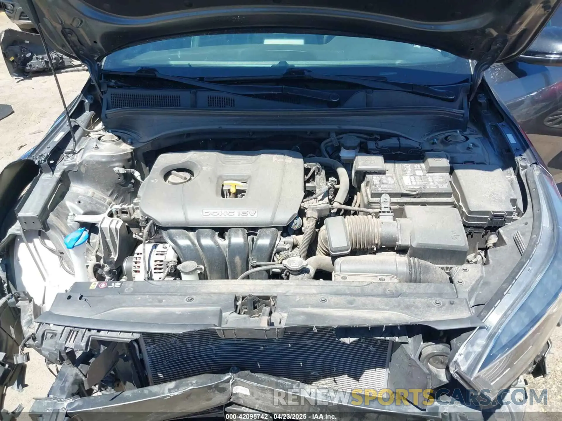 10 Фотография поврежденного автомобиля 3KPF54AD0NE506964 KIA FORTE 2022