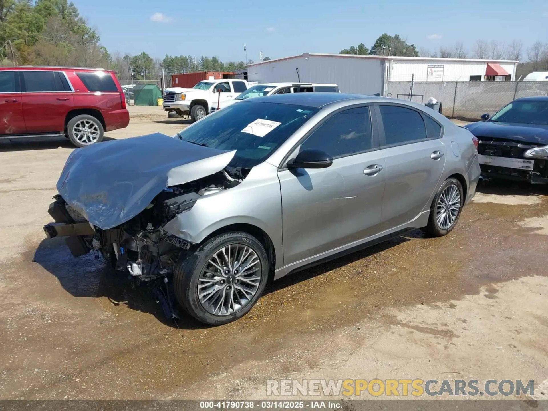 2 Фотография поврежденного автомобиля 3KPF54AD1NE435919 KIA FORTE 2022