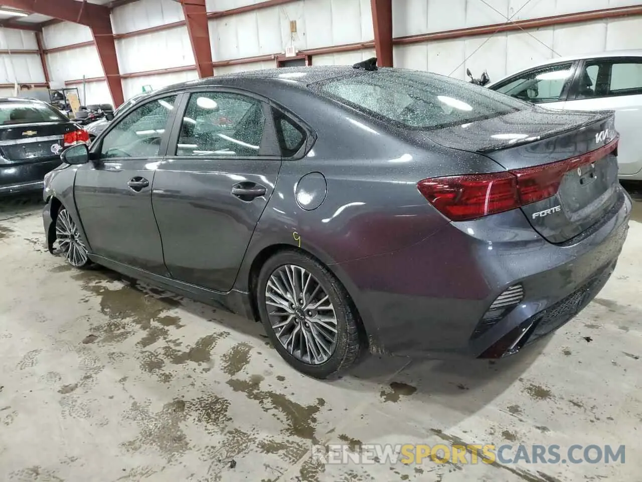 2 Photograph of a damaged car 3KPF54AD2NE427568 KIA FORTE 2022