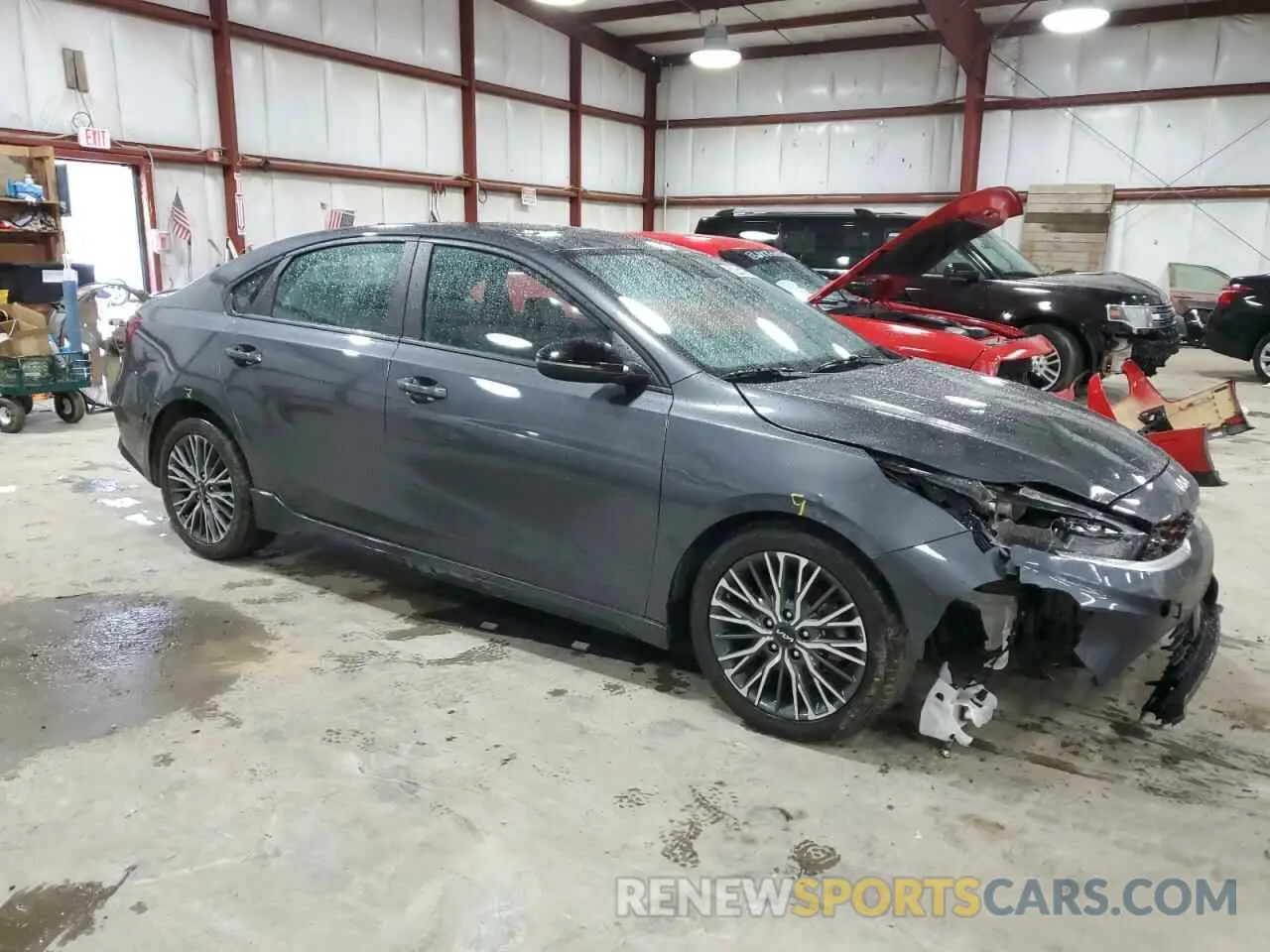 4 Photograph of a damaged car 3KPF54AD2NE427568 KIA FORTE 2022