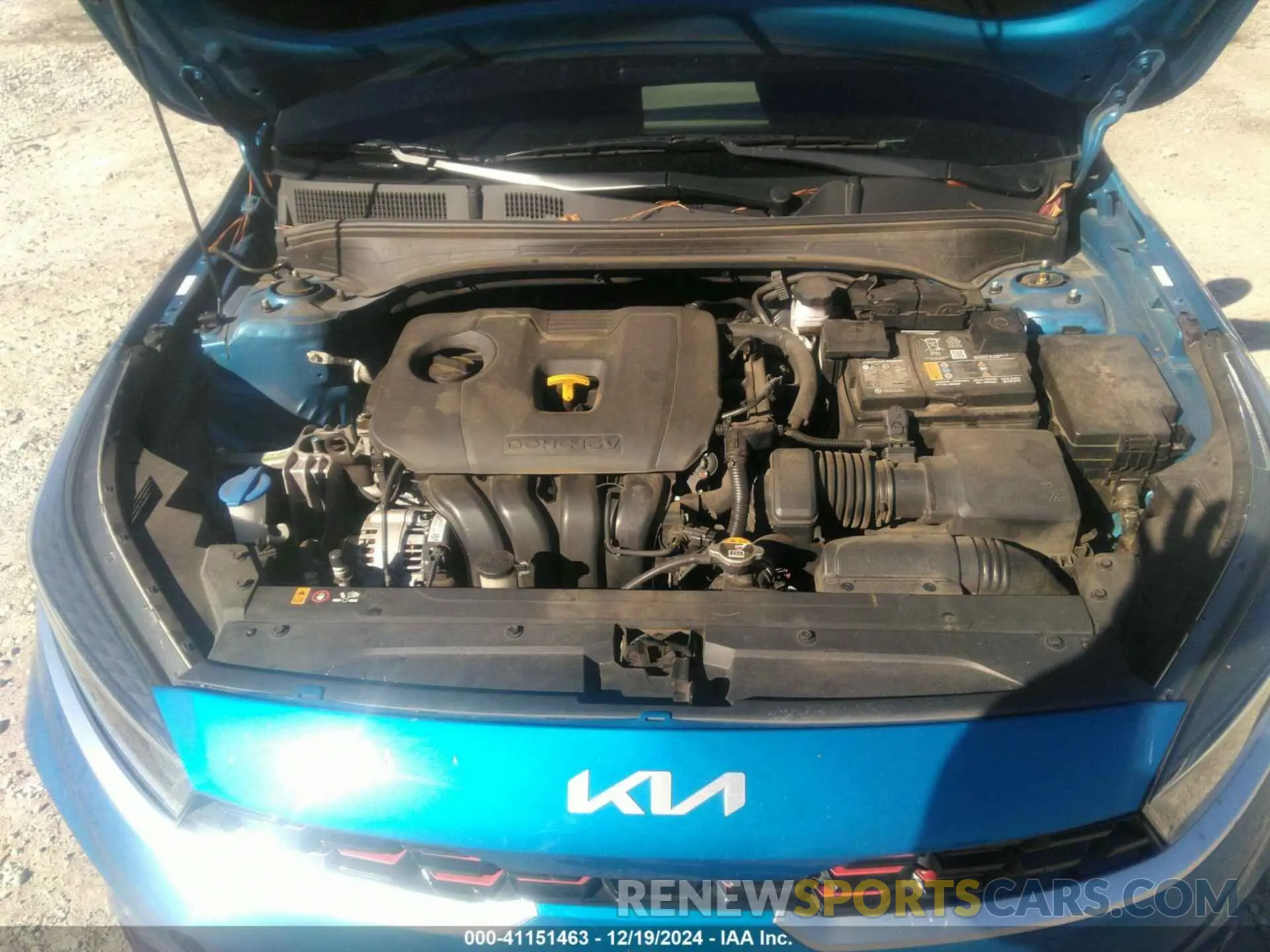 10 Photograph of a damaged car 3KPF54AD2NE428400 KIA FORTE 2022