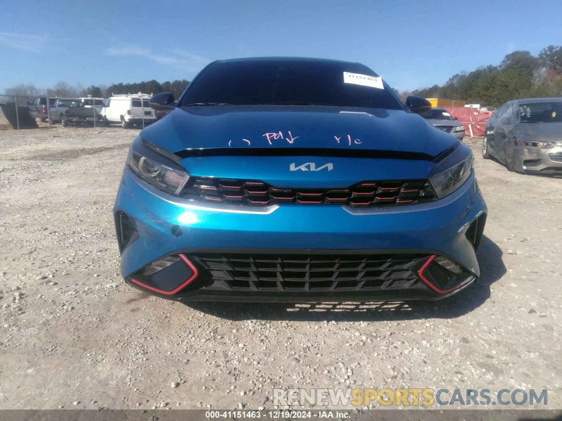 12 Photograph of a damaged car 3KPF54AD2NE428400 KIA FORTE 2022