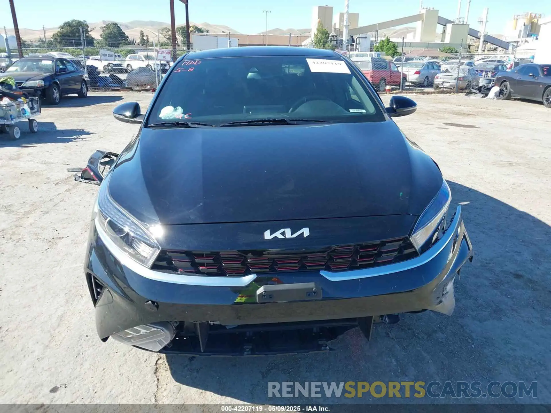 13 Photograph of a damaged car 3KPF54AD2NE433080 KIA FORTE 2022