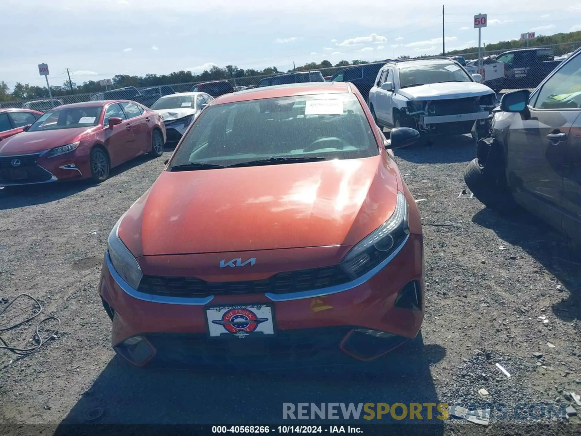 11 Photograph of a damaged car 3KPF54AD2NE469402 KIA FORTE 2022