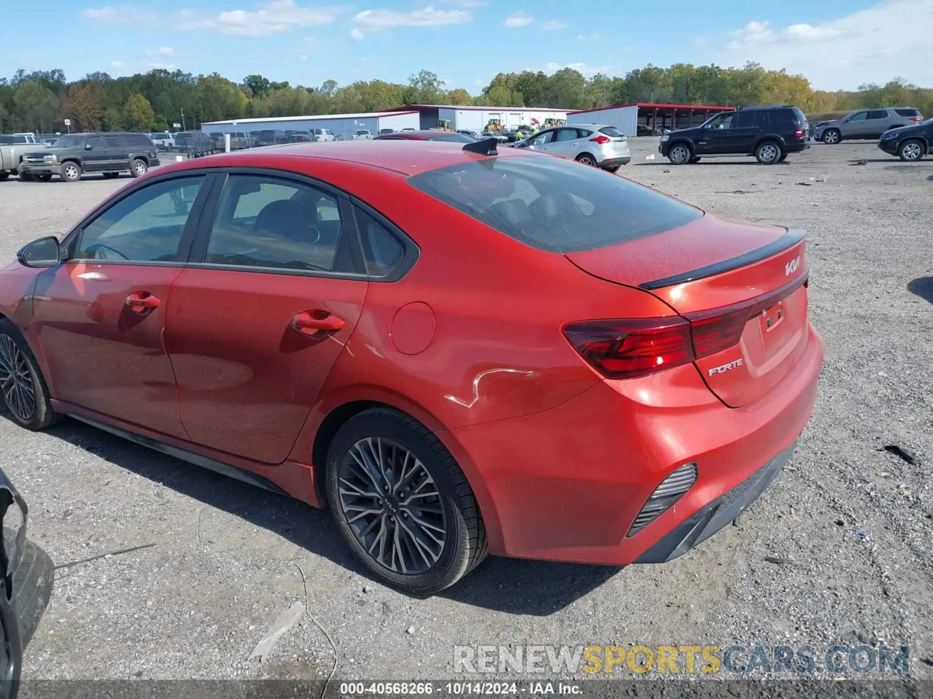 13 Photograph of a damaged car 3KPF54AD2NE469402 KIA FORTE 2022