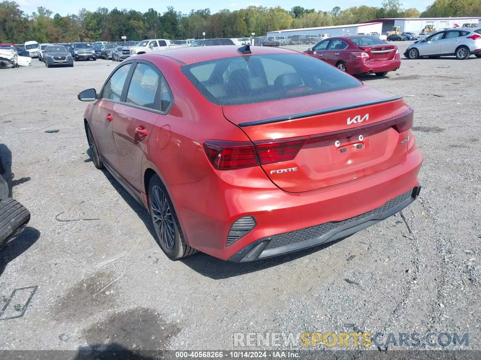 3 Photograph of a damaged car 3KPF54AD2NE469402 KIA FORTE 2022