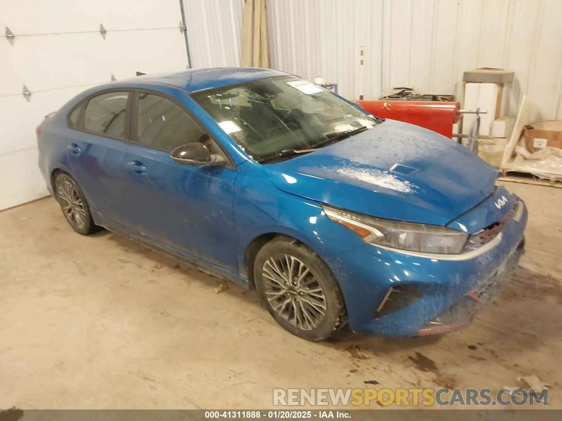 1 Photograph of a damaged car 3KPF54AD2NE485485 KIA FORTE 2022