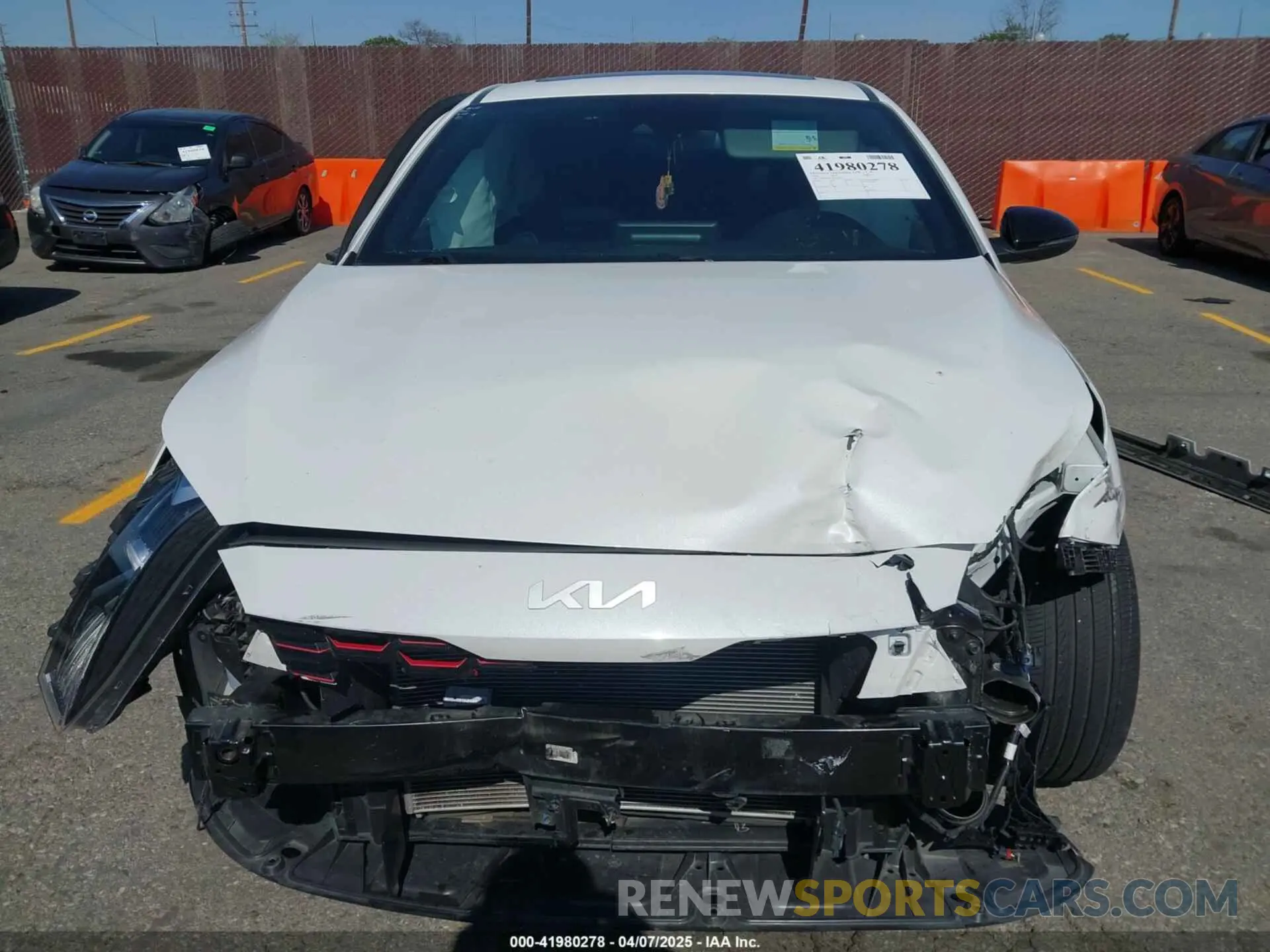 11 Фотография поврежденного автомобиля 3KPF54AD2NE509834 KIA FORTE 2022