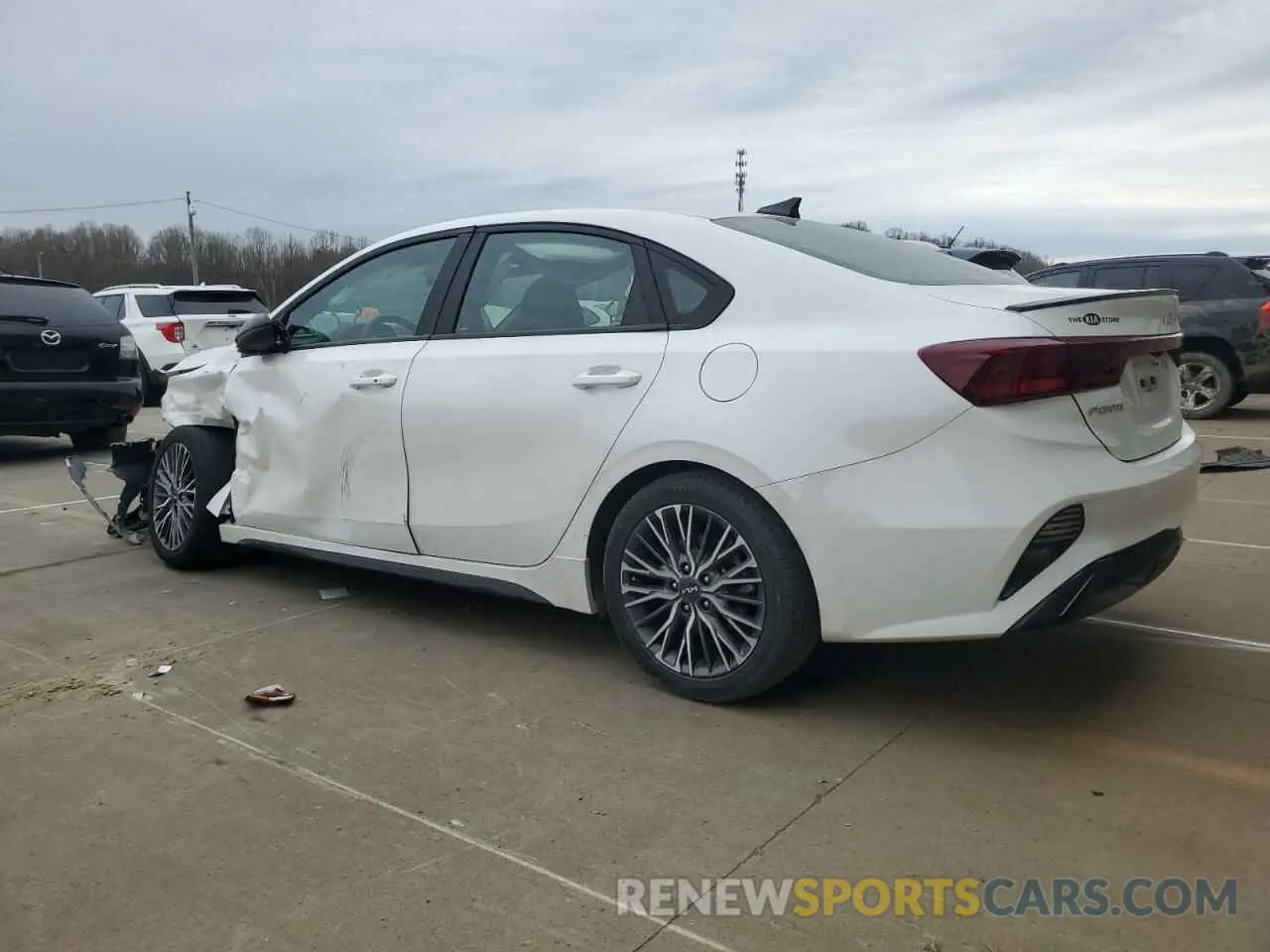 2 Photograph of a damaged car 3KPF54AD3NE441172 KIA FORTE 2022