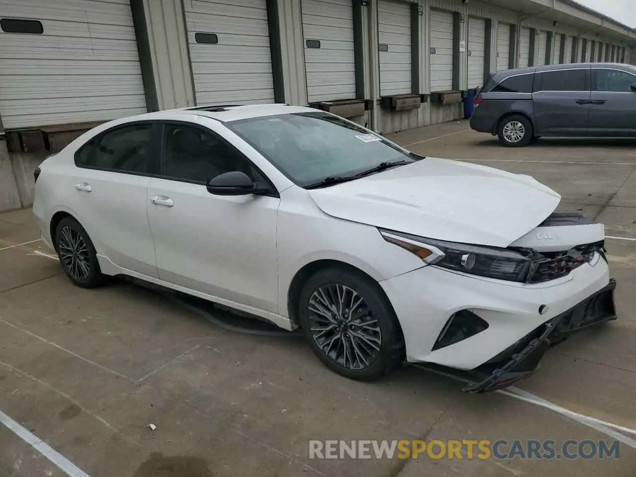 4 Photograph of a damaged car 3KPF54AD3NE441172 KIA FORTE 2022