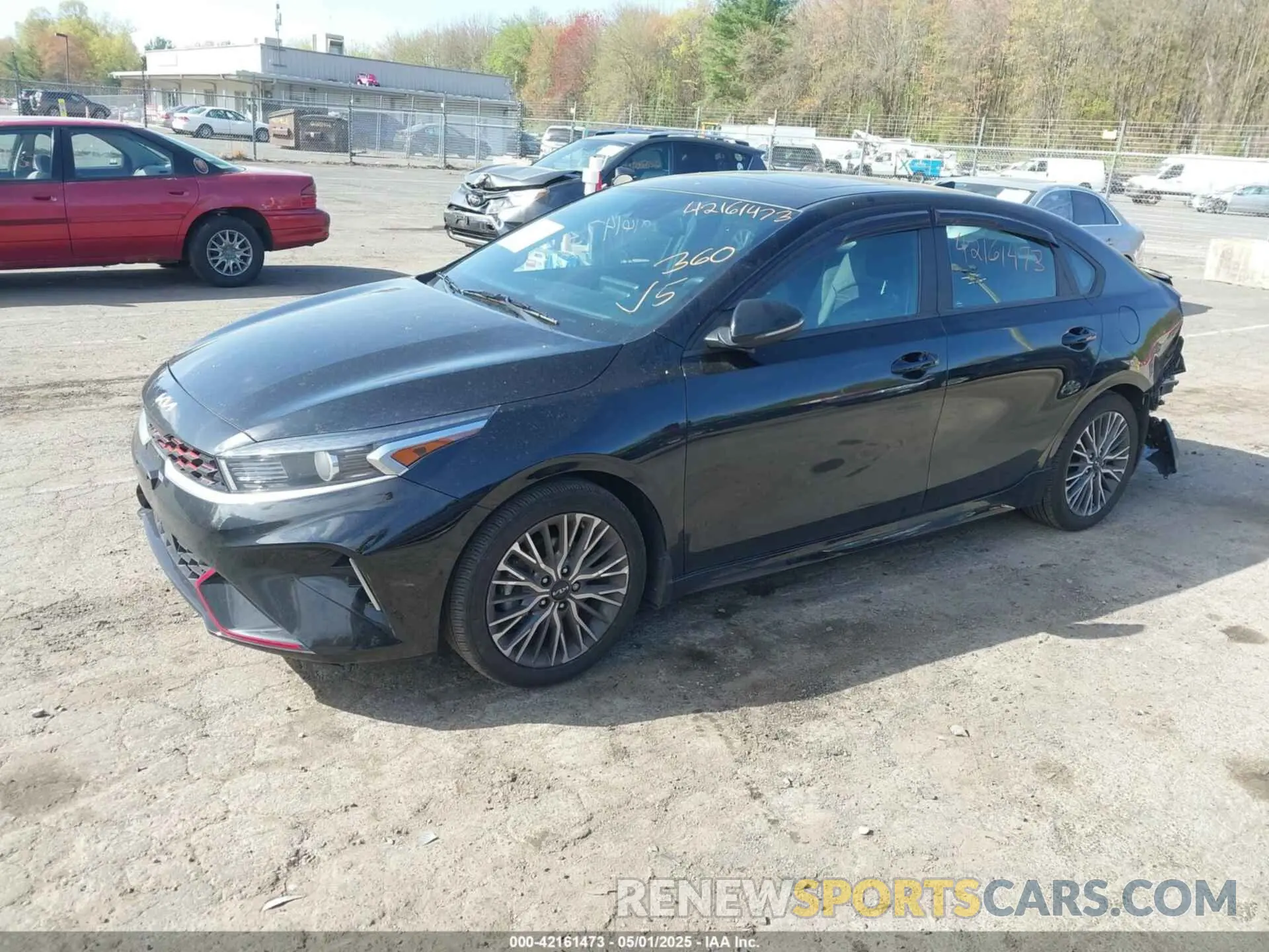 2 Photograph of a damaged car 3KPF54AD3NE495460 KIA FORTE 2022