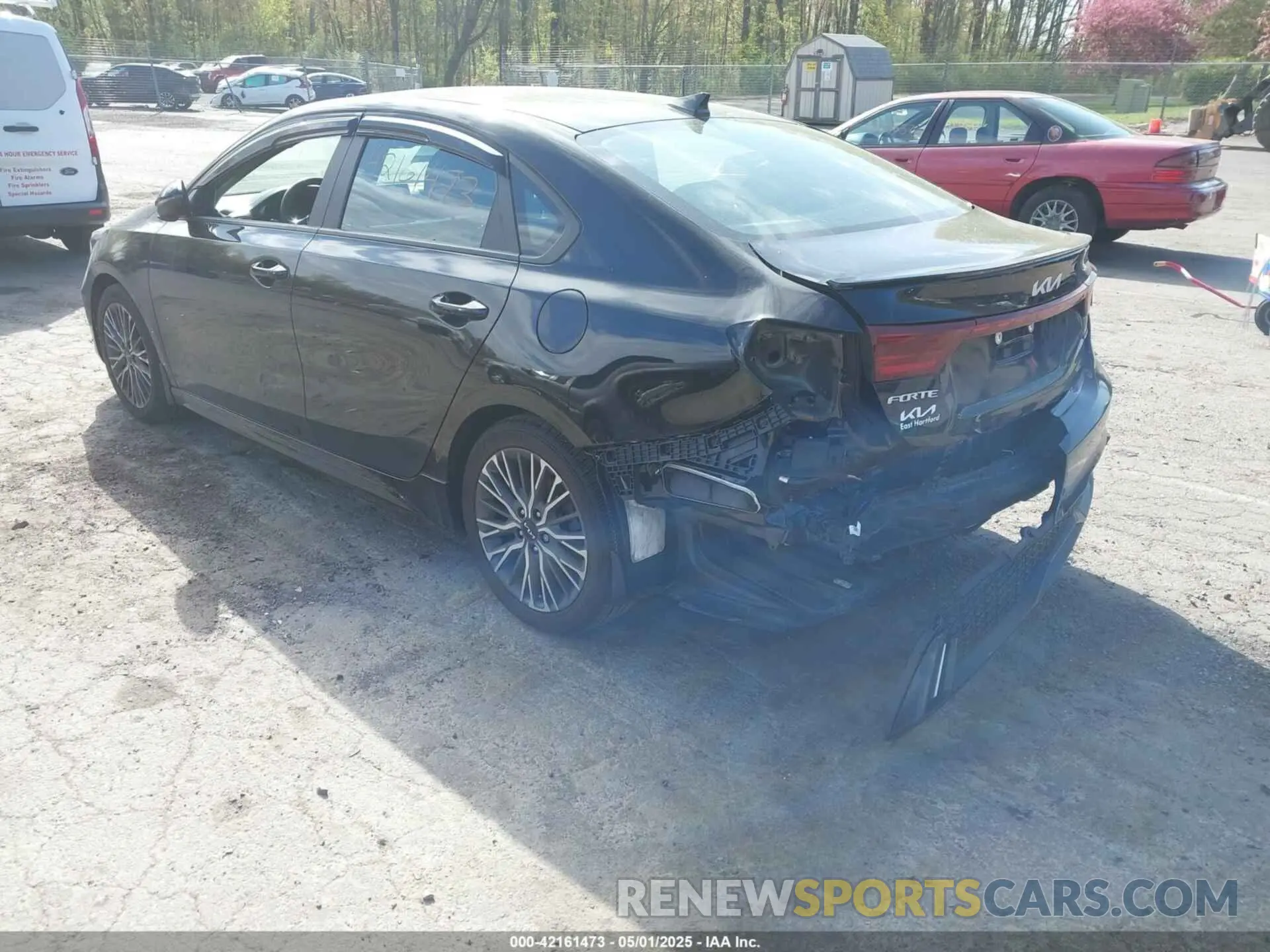 3 Photograph of a damaged car 3KPF54AD3NE495460 KIA FORTE 2022