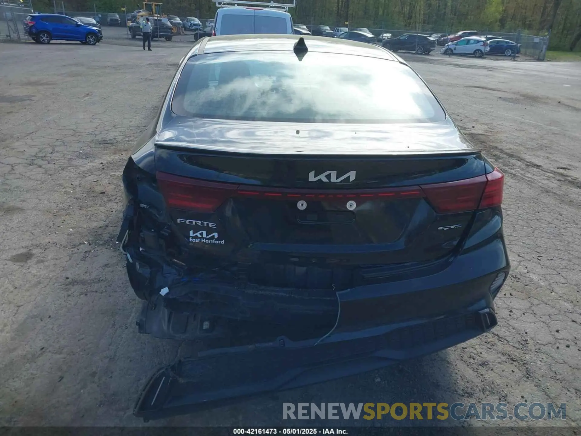 6 Photograph of a damaged car 3KPF54AD3NE495460 KIA FORTE 2022