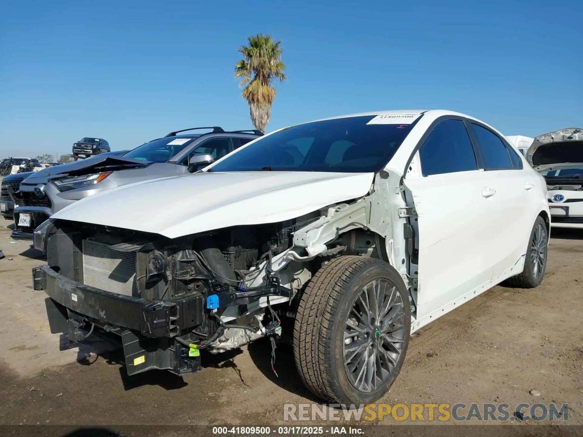 2 Фотография поврежденного автомобиля 3KPF54AD3NE498665 KIA FORTE 2022