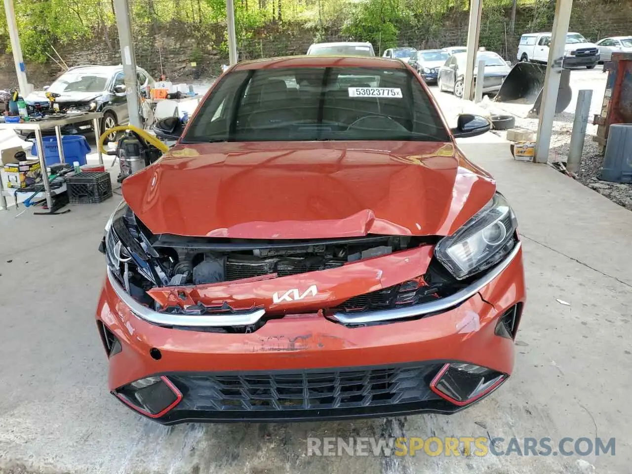 5 Photograph of a damaged car 3KPF54AD4NE437731 KIA FORTE 2022
