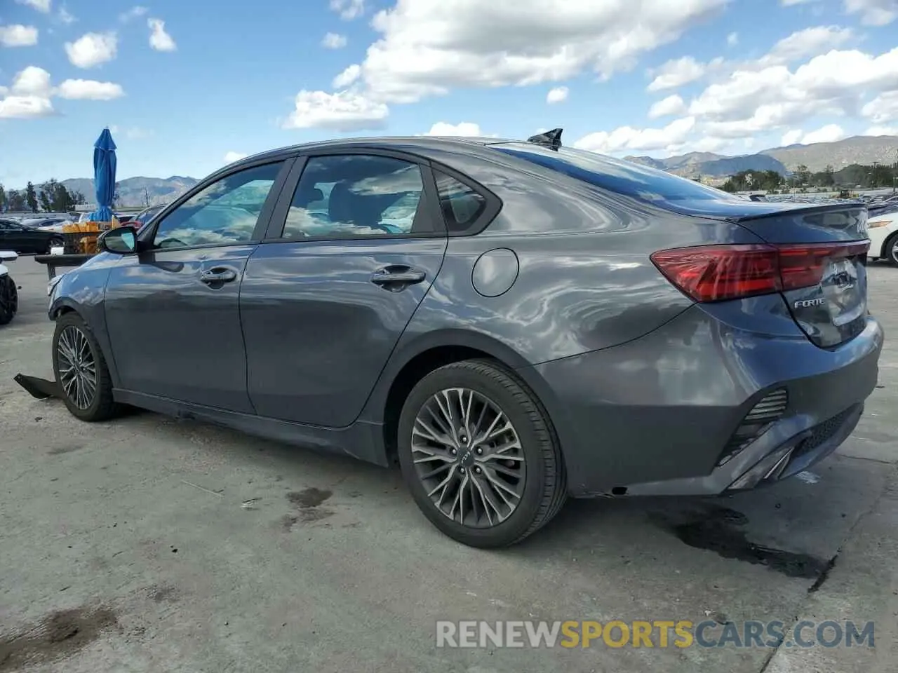 2 Photograph of a damaged car 3KPF54AD5NE490597 KIA FORTE 2022