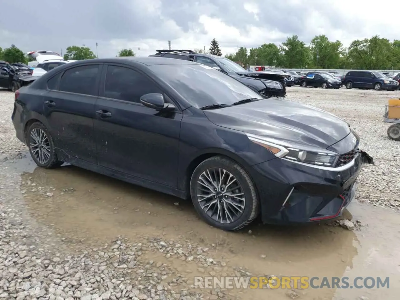 4 Photograph of a damaged car 3KPF54AD6NE438640 KIA FORTE 2022