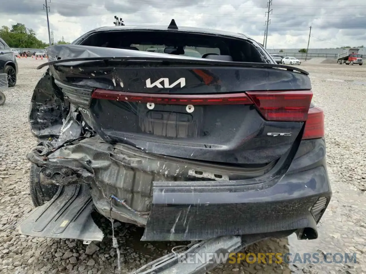 6 Photograph of a damaged car 3KPF54AD6NE438640 KIA FORTE 2022