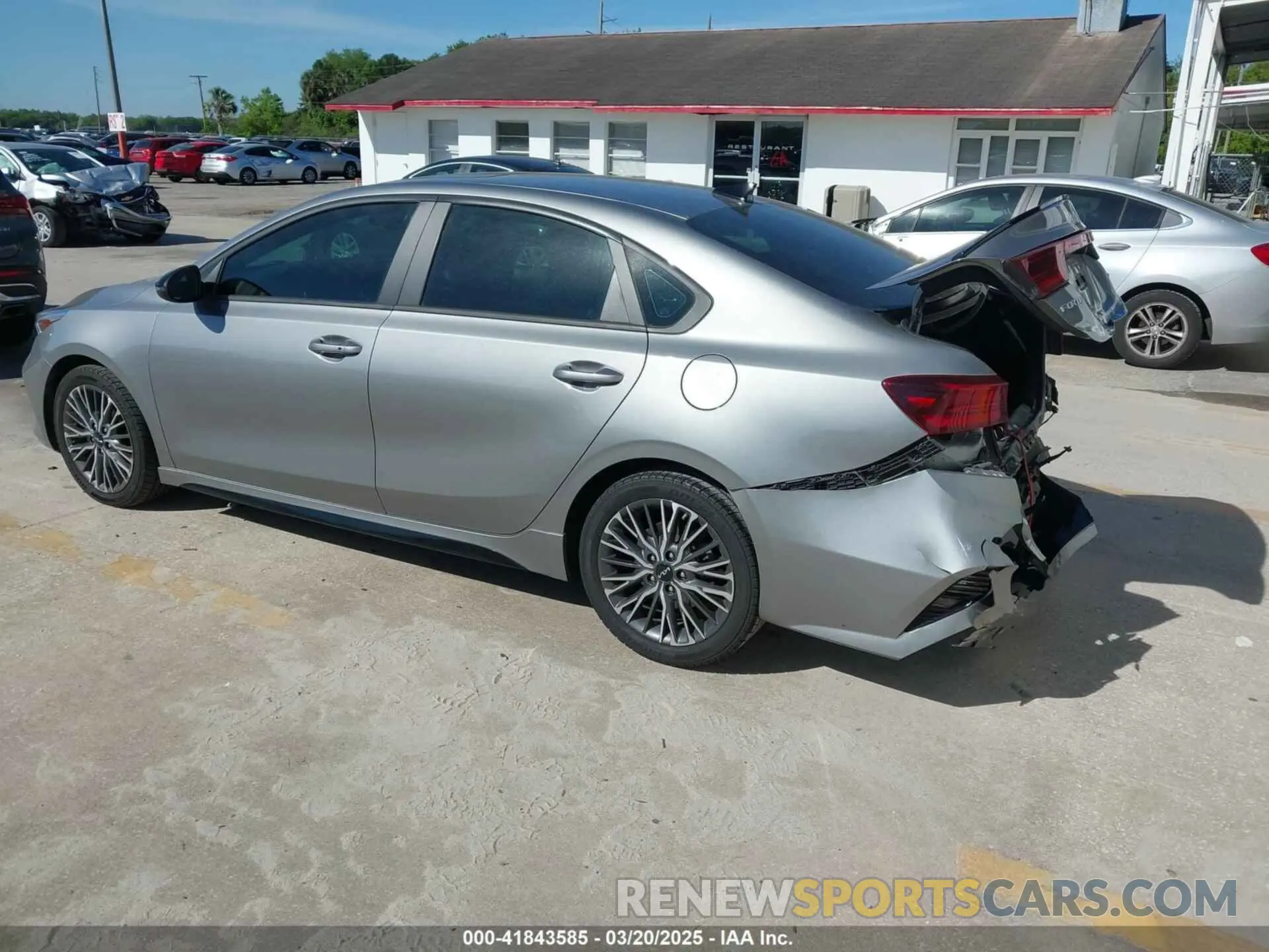 3 Photograph of a damaged car 3KPF54AD6NE498871 KIA FORTE 2022