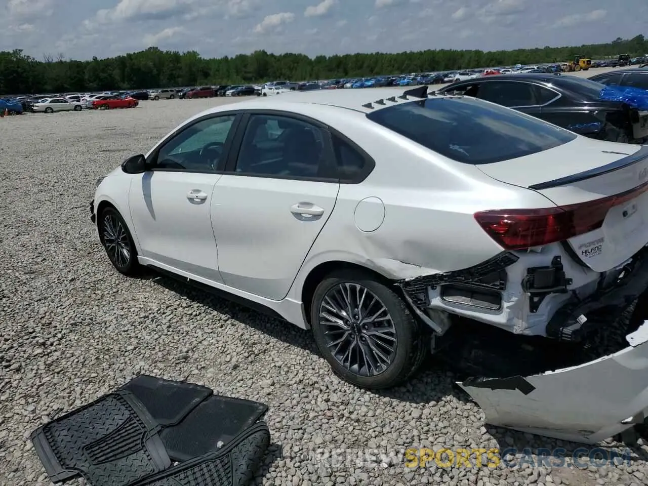2 Photograph of a damaged car 3KPF54AD6NE507939 KIA FORTE 2022