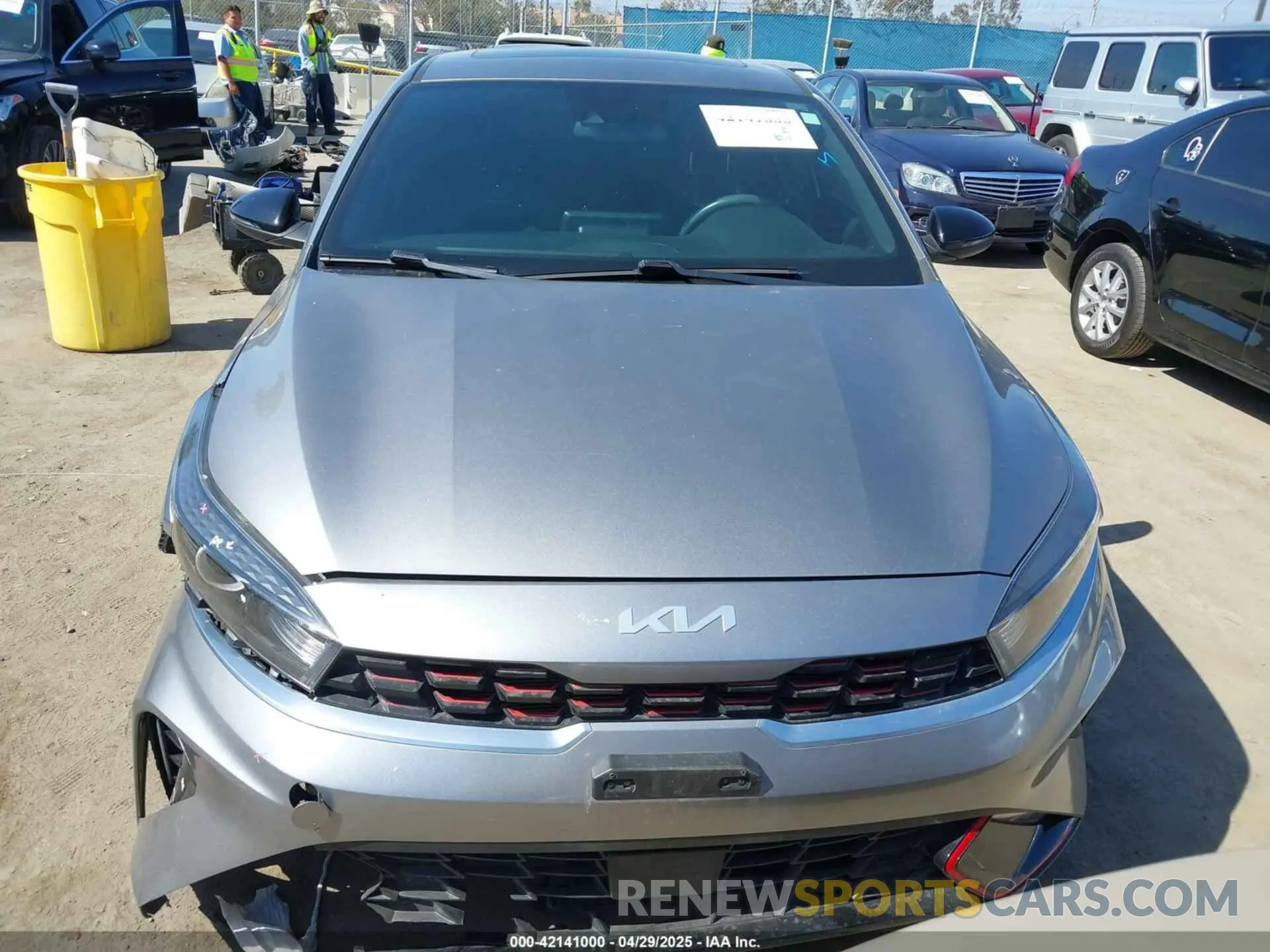 12 Photograph of a damaged car 3KPF54AD7NE439859 KIA FORTE 2022