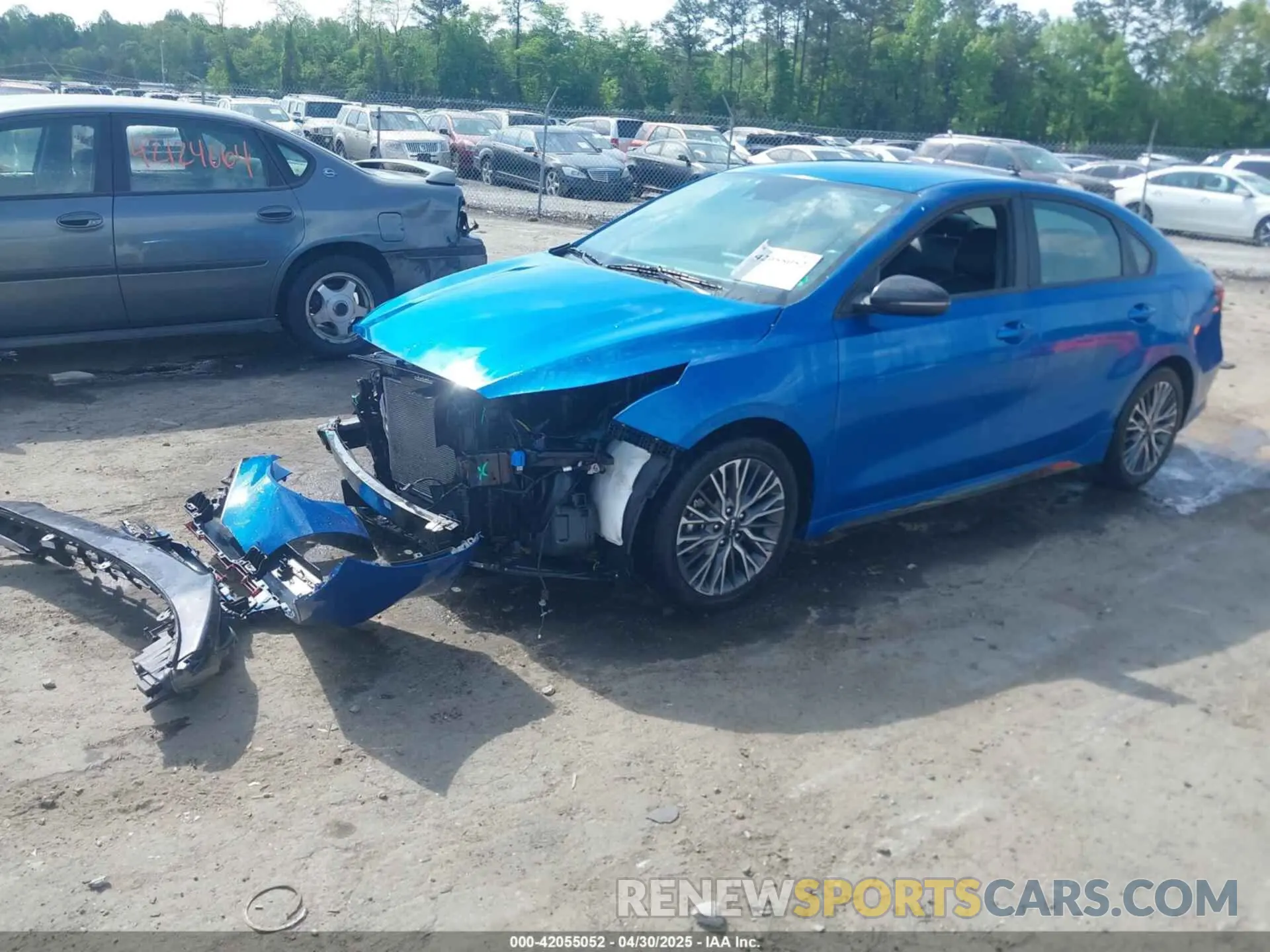2 Фотография поврежденного автомобиля 3KPF54AD7NE442356 KIA FORTE 2022