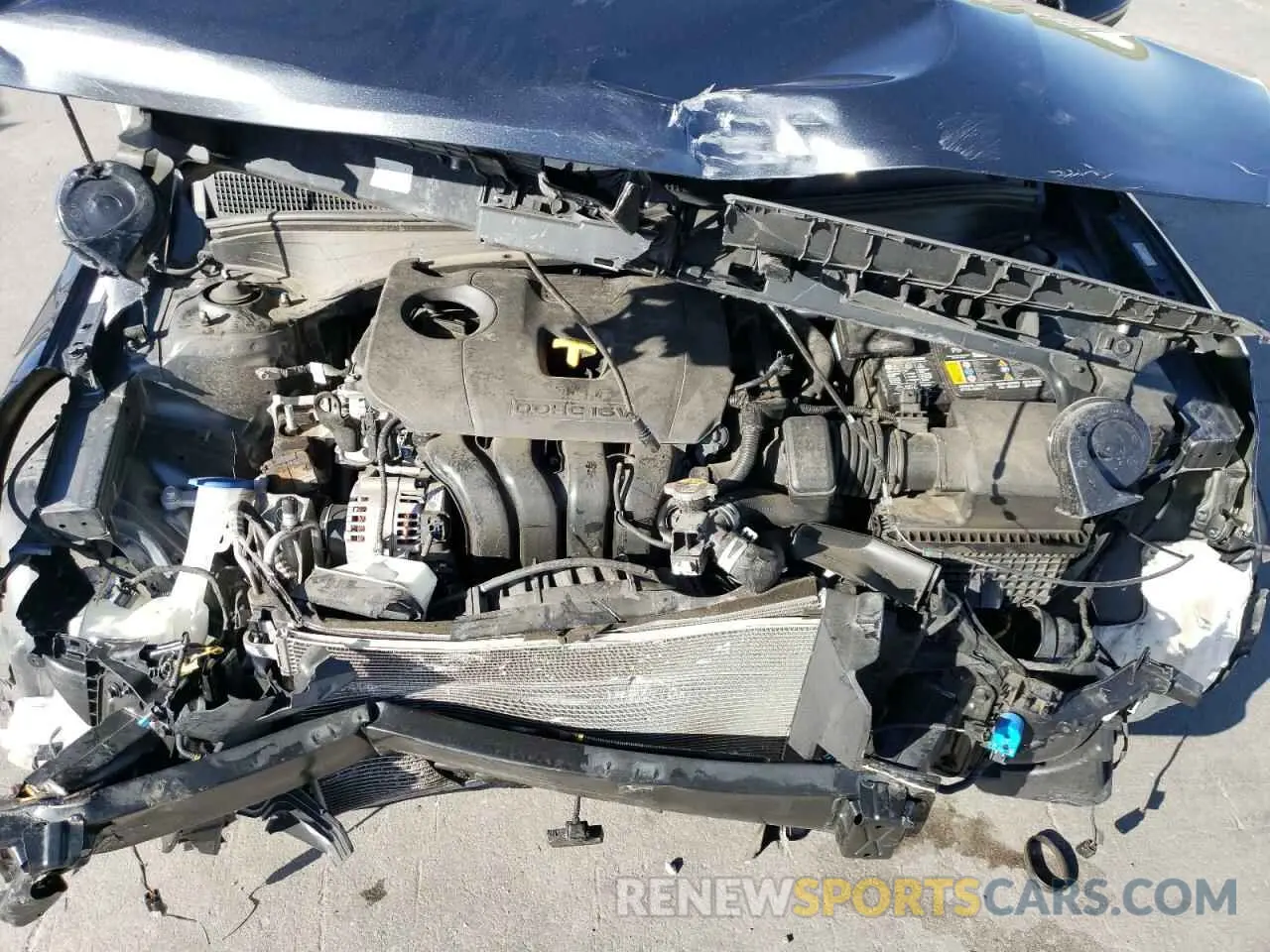 11 Photograph of a damaged car 3KPF54AD7NE468889 KIA FORTE 2022