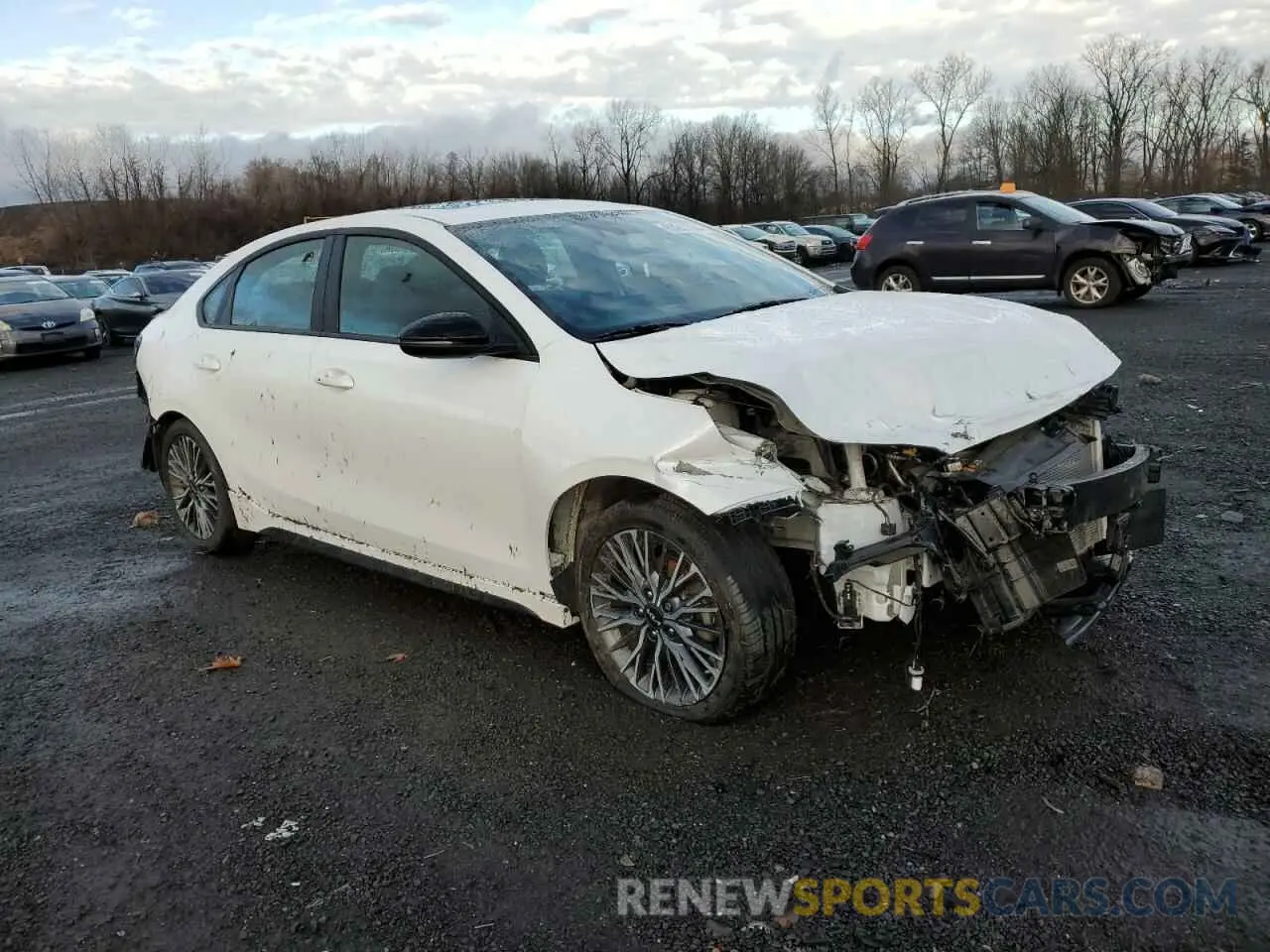 4 Photograph of a damaged car 3KPF54AD8NE492246 KIA FORTE 2022