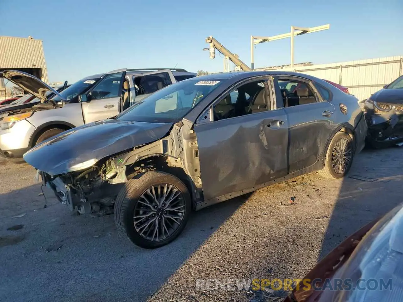 1 Фотография поврежденного автомобиля 3KPF54AD8NE507392 KIA FORTE 2022