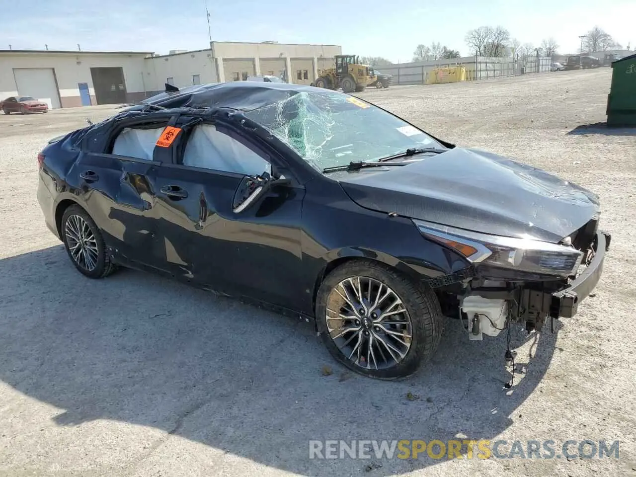 4 Photograph of a damaged car 3KPF54AD9NE451351 KIA FORTE 2022