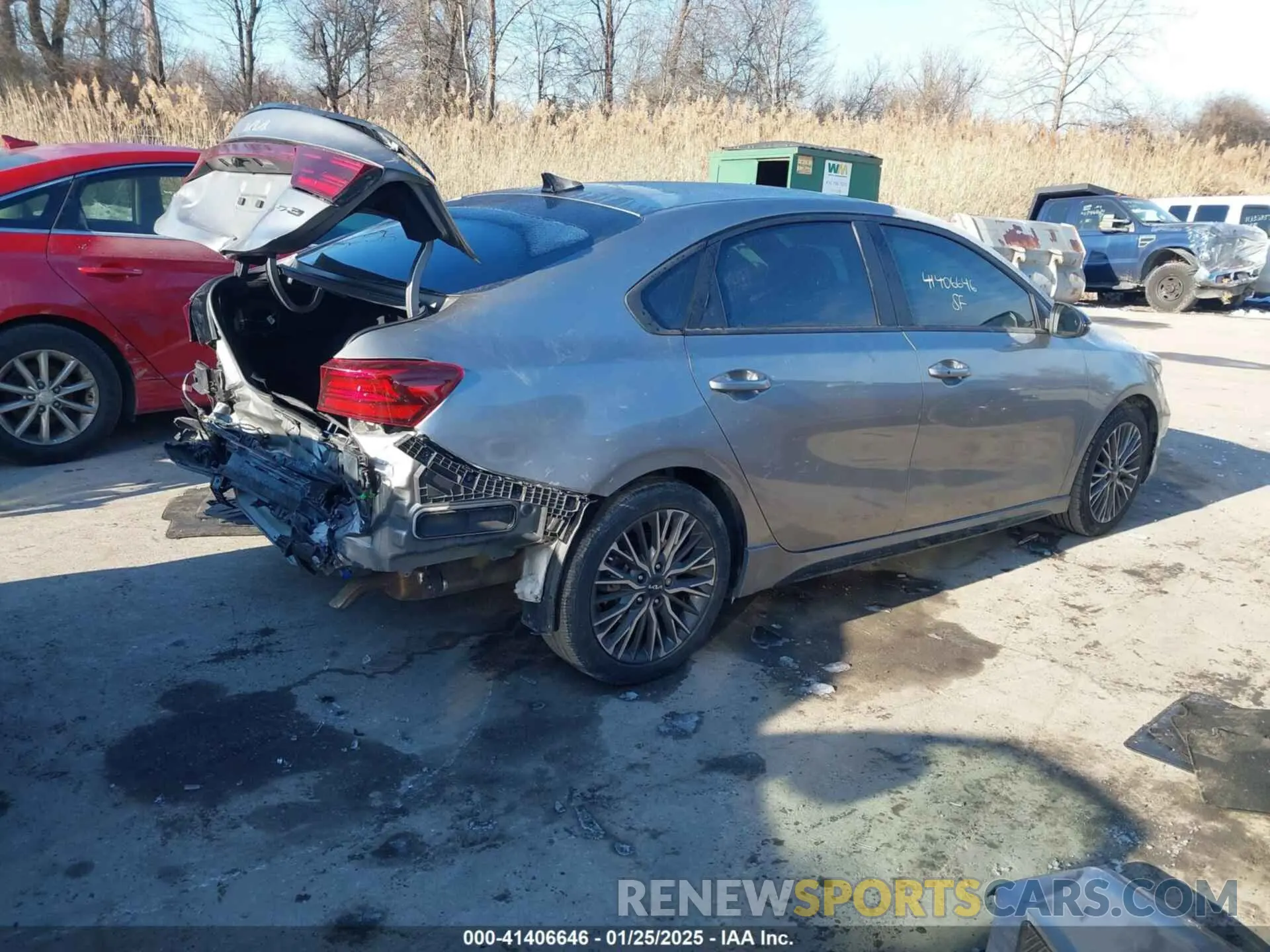 4 Фотография поврежденного автомобиля 3KPF54AD9NE471518 KIA FORTE 2022