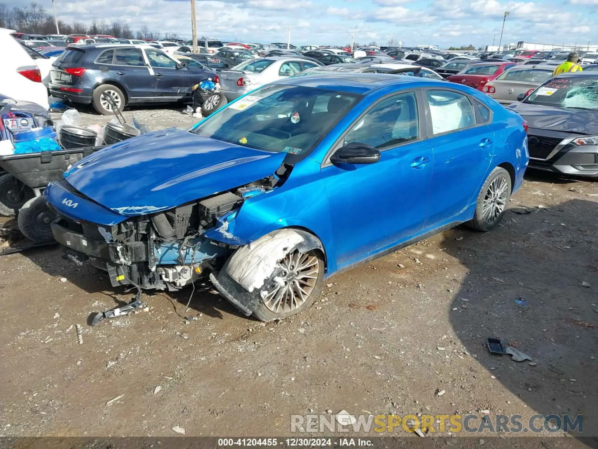 2 Фотография поврежденного автомобиля 3KPF54ADXNE426104 KIA FORTE 2022