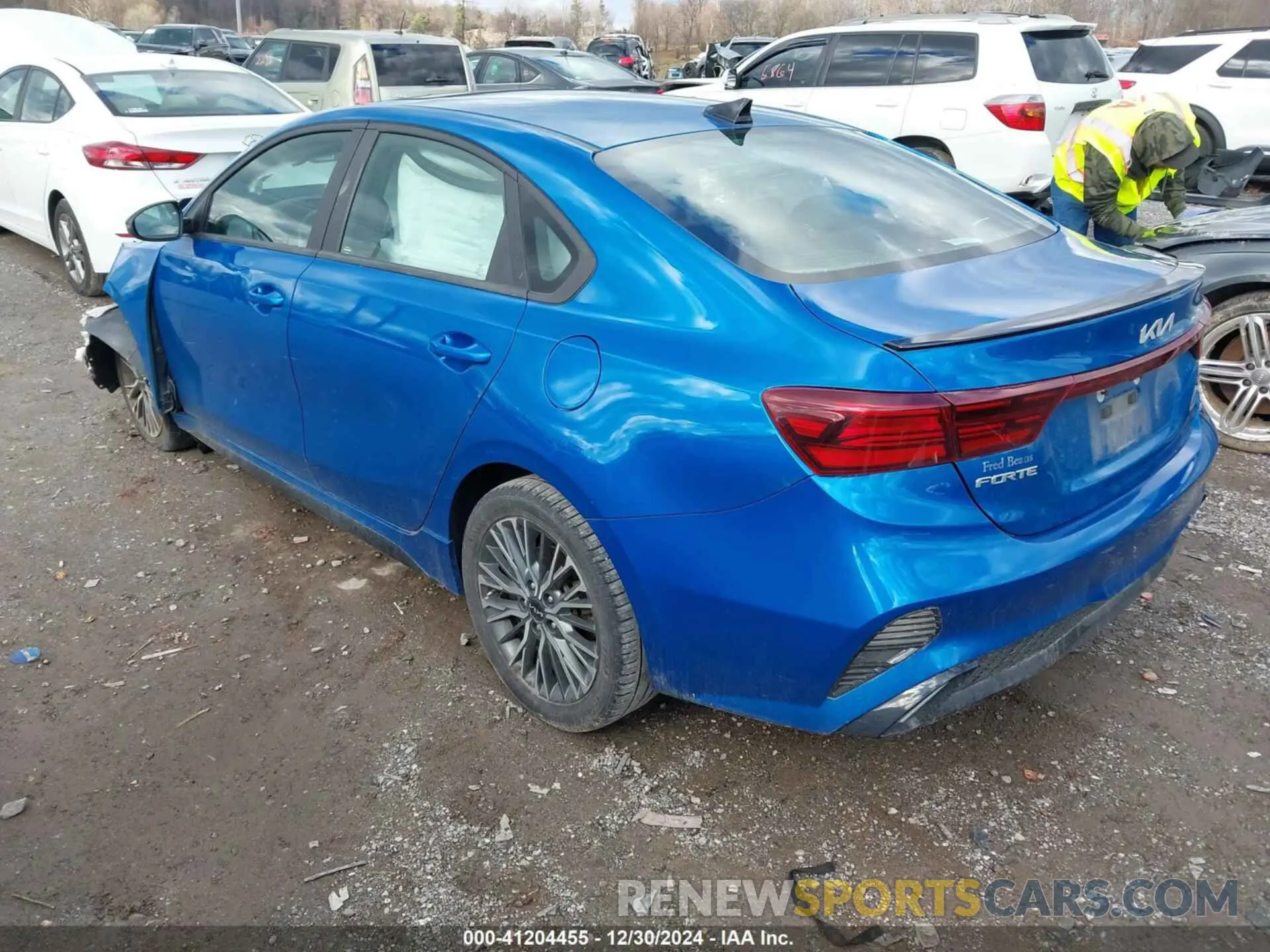 3 Фотография поврежденного автомобиля 3KPF54ADXNE426104 KIA FORTE 2022