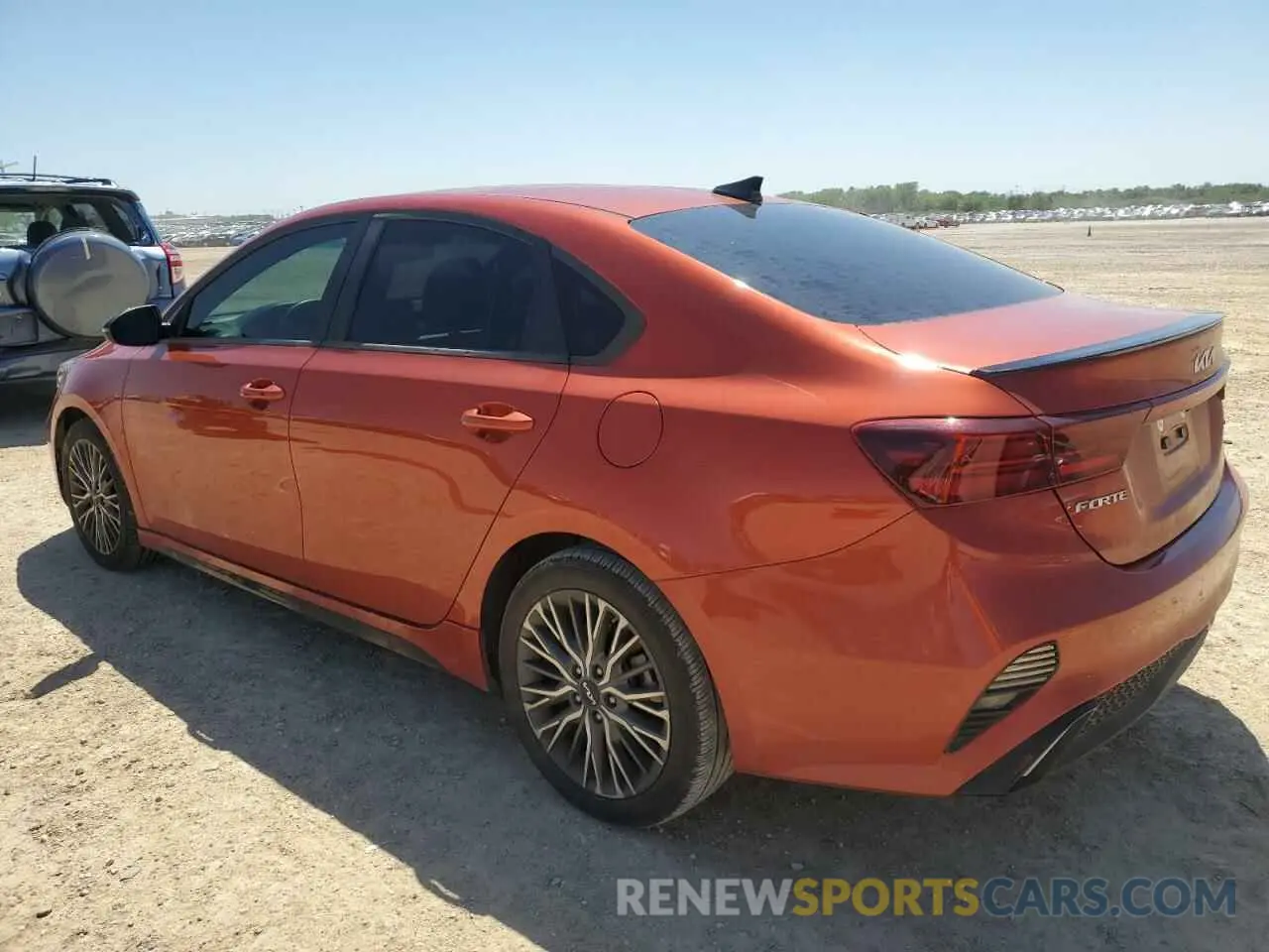 2 Photograph of a damaged car 3KPF54ADXNE435286 KIA FORTE 2022