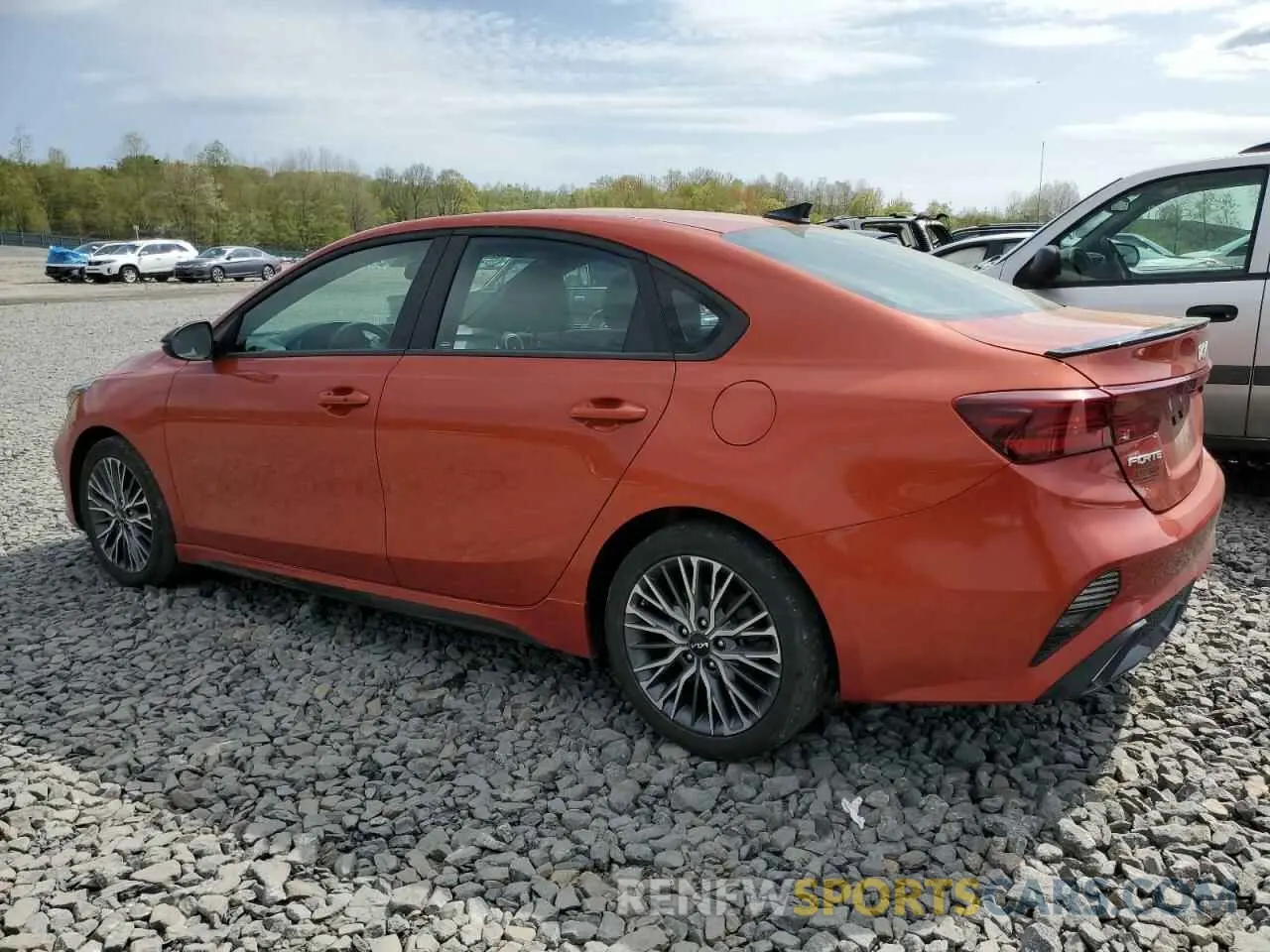 2 Photograph of a damaged car 3KPF54ADXNE473780 KIA FORTE 2022