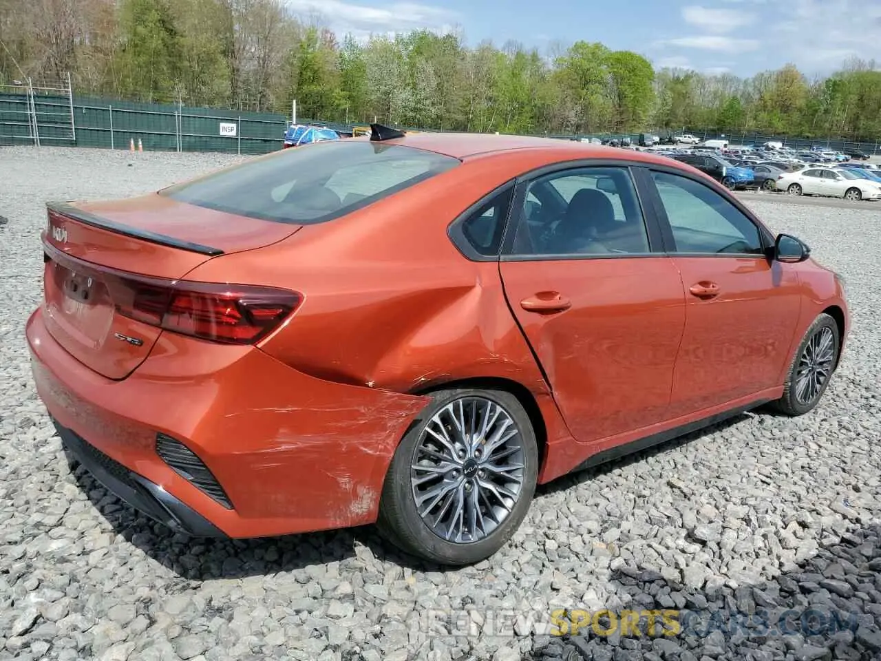 3 Photograph of a damaged car 3KPF54ADXNE473780 KIA FORTE 2022