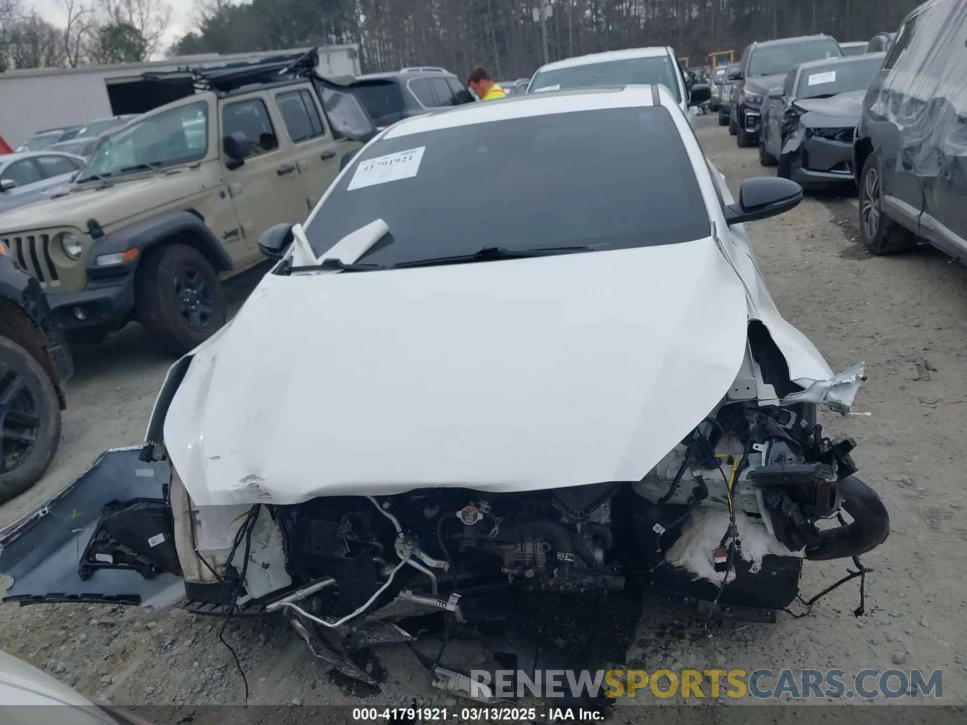 12 Photograph of a damaged car 3KPF54ADXNE489347 KIA FORTE 2022
